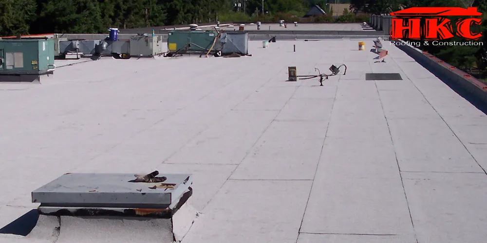 Built-up commercial roof, HKC Roofing & Construction